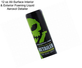 12 oz All-Surface Interior & Exterior Foaming Liquid Aerosol Detailer