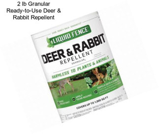 2 lb Granular Ready-to-Use Deer & Rabbit Repellent