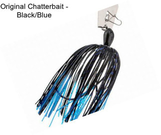 Original Chatterbait - Black/Blue