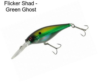 Flicker Shad - Green Ghost