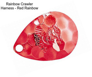 Rainbow Crawler Harness - Red Rainbow
