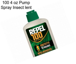 100 4 oz Pump Spray Insect lent