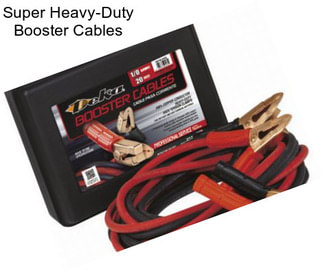 Super Heavy-Duty Booster Cables