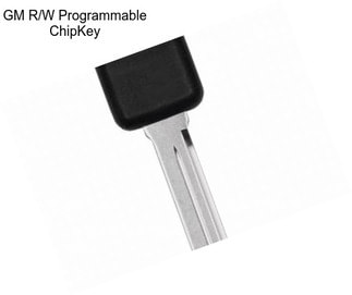GM R/W Programmable ChipKey