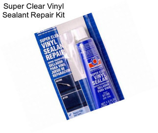 Super Clear Vinyl Sealant Repair Kit