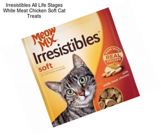 Irresistibles All Life Stages White Meat Chicken Soft Cat Treats