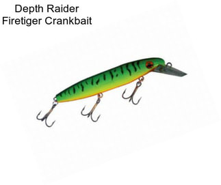 Depth Raider Firetiger Crankbait