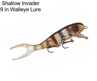 Shallow Invader 9 in Walleye Lure