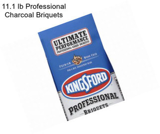 11.1 lb Professional Charcoal Briquets