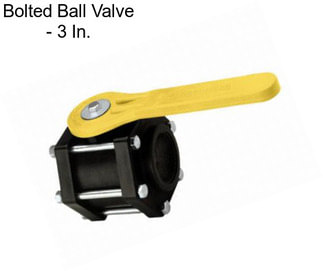 Bolted Ball Valve - 3 In.