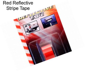 Red Reflective Stripe Tape