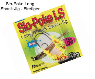 Slo-Poke Long Shank Jig - Firetiger