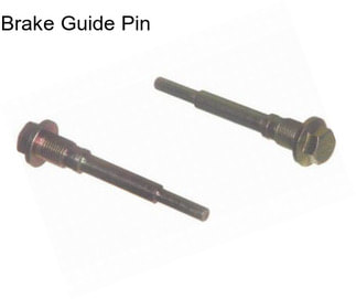 Brake Guide Pin