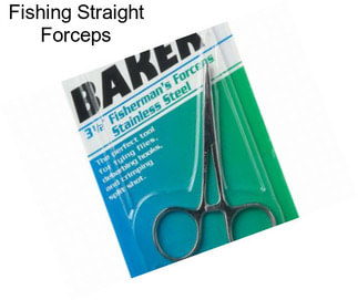 Fishing Straight Forceps