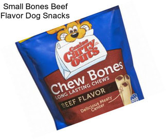 Small Bones Beef Flavor Dog Snacks