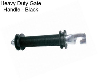 Heavy Duty Gate Handle - Black