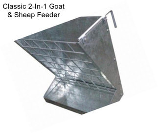 Classic 2-In-1 Goat & Sheep Feeder