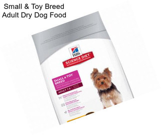 Small & Toy Breed Adult Dry Dog Food