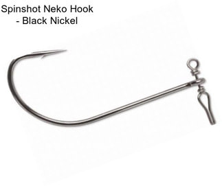 Spinshot Neko Hook - Black Nickel