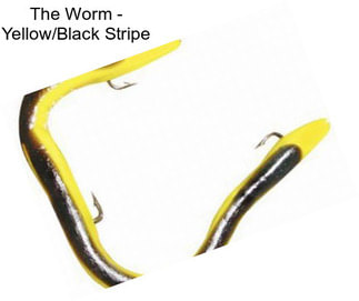 The Worm - Yellow/Black Stripe