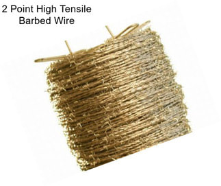 2 Point High Tensile Barbed Wire