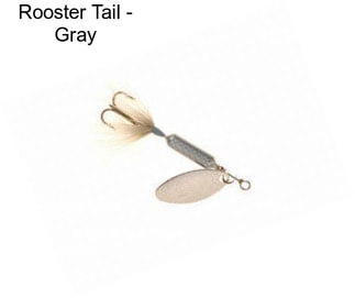 Rooster Tail - Gray