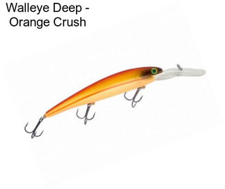 Walleye Deep - Orange Crush