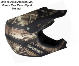 Unisex Adult Ambush MX Mossy Oak Camo Sport Helmet