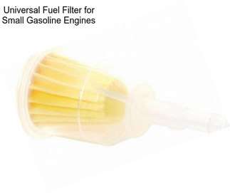 Universal Fuel Filter for Small Gasoline Engines