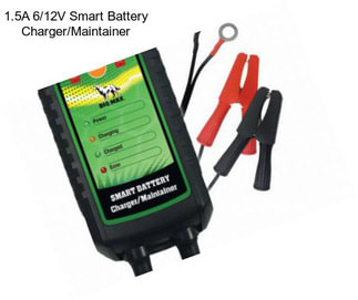 1.5A 6/12V Smart Battery Charger/Maintainer