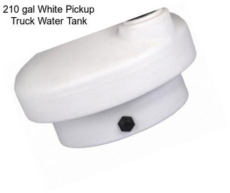 210 gal White Pickup Truck Water Tank