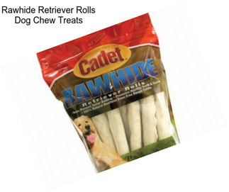 Rawhide Retriever Rolls Dog Chew Treats