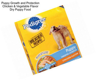 Puppy Growth and Protection Chicken & Vegetable Flavor Dry Puppy Food