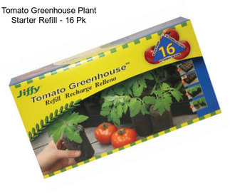 Tomato Greenhouse Plant Starter Refill - 16 Pk