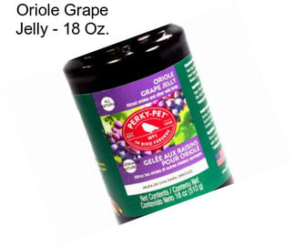 Oriole Grape Jelly - 18 Oz.