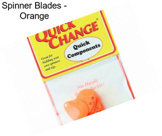 Spinner Blades - Orange