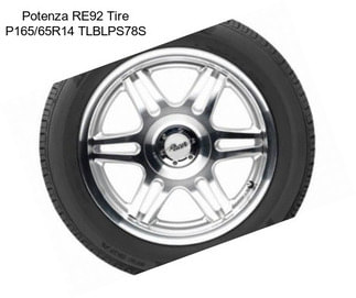Potenza RE92 Tire P165/65R14 TLBLPS78S