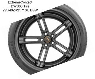 ExtremeContact DWS06 Tire 295/40ZR21 Y XL BSW