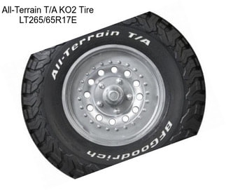 All-Terrain T/A KO2 Tire LT265/65R17E