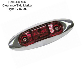 Red LED Mini Clearance/Side Marker Light - V168XR