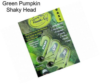 Green Pumpkin Shaky Head