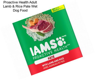 Proactive Health Adult Lamb & Rice Pate Wet Dog Food