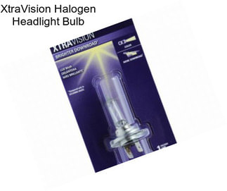 XtraVision Halogen Headlight Bulb