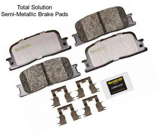 Total Solution Semi-Metallic Brake Pads