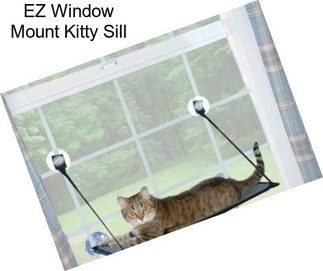 EZ Window Mount Kitty Sill