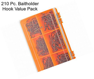 210 Pc. Baitholder Hook Value Pack