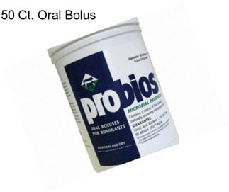 50 Ct. Oral Bolus