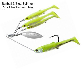 Baitball 3/8 oz Spinner Rig - Chartreuse Silver