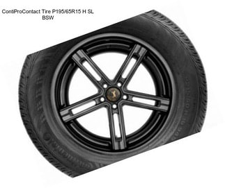ContiProContact Tire P195/65R15 H SL BSW