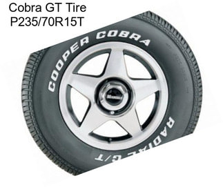 Cobra GT Tire P235/70R15T